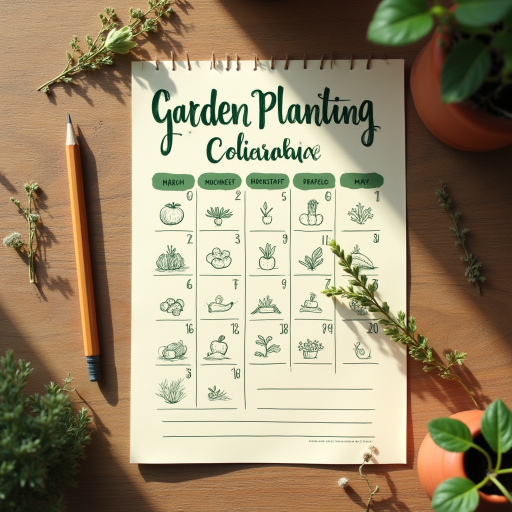 Calendar de plantare pentru martie și mai în România